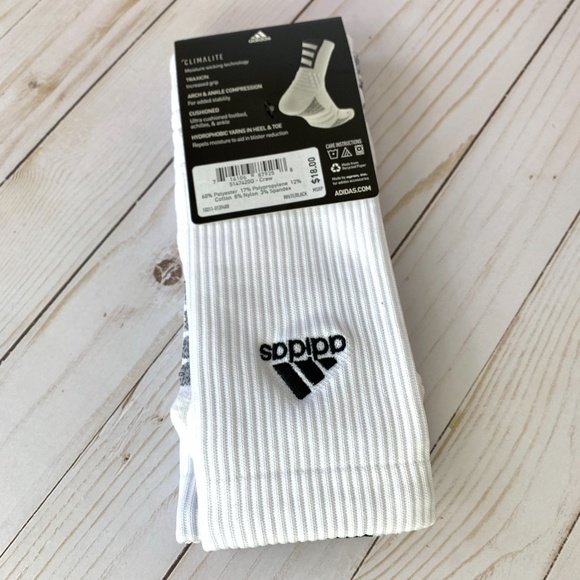 adidas Other - Adidas Creator 365 Basketball Socks XL NWT B/W